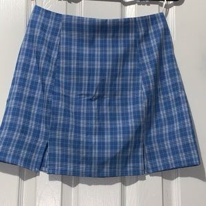 Plaid skirt